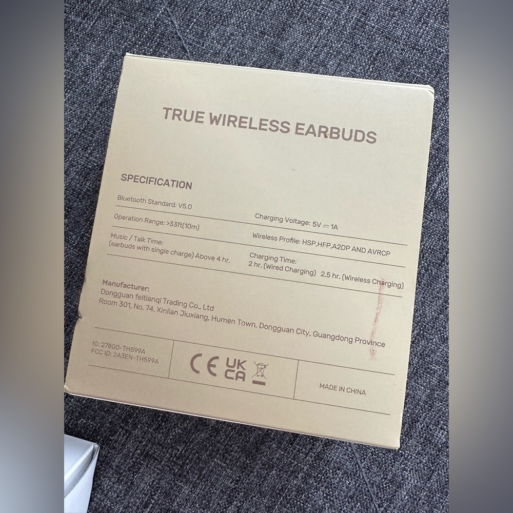❌SOLD❌Thohia true wireless earbuds - Picture 3 of 3